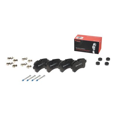 Brembo Bremsbeläge hinten mit Zubehör für Daily ab Bj. 2006 35S 35C 42555917