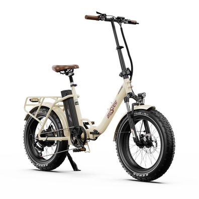 Step-thru Elektrofahrrad City E-Bike mit 500W 48V 18AH Akku 20" 45NM E-MTB