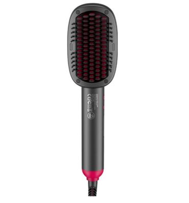 VCCstore-Haarglättungsbürste mit LCD, 5 Stufen & Keramik - sicher & haarschonend