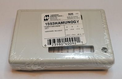 Hammond 1593HAMUNOGY Arduino UNO Gehäuse grau