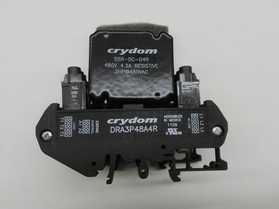 Crydom DRA3P48A4R Solid State Relay DIN Hutschiene 3PH 480VAC 4A 220VAC