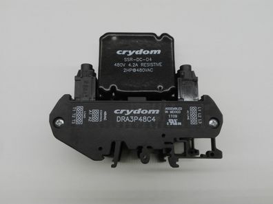 Crydom DRA3P48C4 Solid State Relay DIN Hutschiene 3PH 480VAC 4A 48VAC
