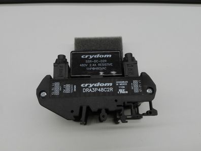 Crydom DRA3P48C2R Solid State Relay DIN Hutschiene 3PH 480VAC 2A 48VAC
