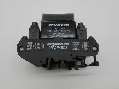 Crydom DRA3P48C2 Solid State Relay DIN Hutschiene 3PH 480VAC 2A 48VAC