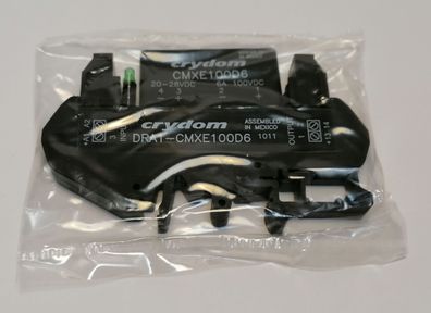 Crydom DRA1-CMXE100D6 Solid State Relais Din Hutschiene 100VDC/6A | IN 20-28VDC
