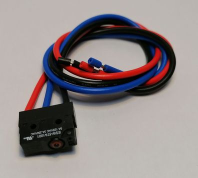 Mikroschalter mit 30cm Litze 3Polig ESW-57A1001 250V/3A IP67