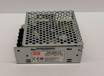 Mean Well SD-25C-12 DC/DC-Conv IN: 36-72V OUT: 12V 2,1A 25W