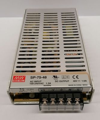Mean Well SP-75-48 Netzteil Case 76W 48V 1,6A CV