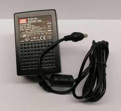 Mean Well GSC40E-500 LED-Steckernetzteil 40W 40-80V 0,5A CC Konstantstromnetzteil KSQ