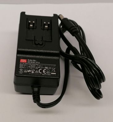 Mean Well GE18I07-P1J Steckernetzteil 13W 7,5V 1,73A CV