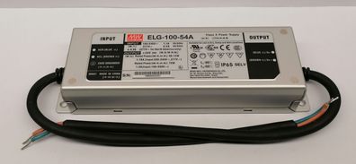Mean Well ELG-100-54A LED Netzteil KSQ 96W 54V 1,78A CC+CV IP65 einstellbar