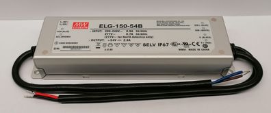 Mean Well ELG-150-54B Led Netzteil KSQ 151W 54V 2.8A CC + CV dimmbar IP67