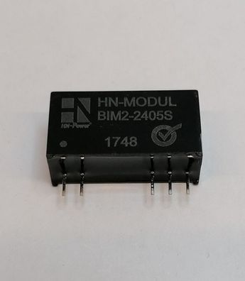 HN Power BIM2-2405S-SIL8 DC/DC-Conv 18-36V:5V/400mA SIL8