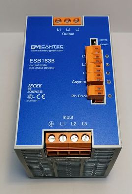 Einschaltstrombegrenzer inkl Phasendetektor Camtec ESB00163B.T ESB163B 3PH 400V 16A 2