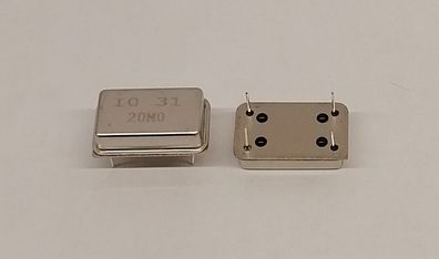 10 Stk Red Frequency IO31TH20.0 Qosz 20,0MHz/5,0V/100ppm