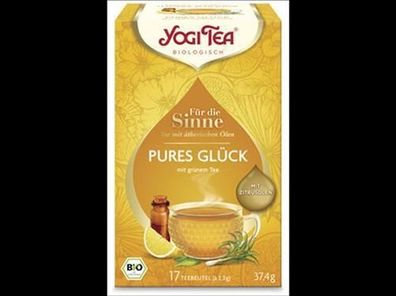 Yogi Tea®, Yogi Tea GmbH 3x Yogi Tea® Bio-Kräutertee, Für die Sinne, Pures Glück