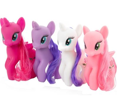 Toi-Toys DREAM HORSE Set 4 Fantasiepferde Einhorn Figuren Spielzeug