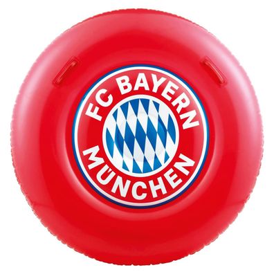 Happy People FCB Schwimmreifen mit Griffen – Ø 108 cm Bayern München Fan