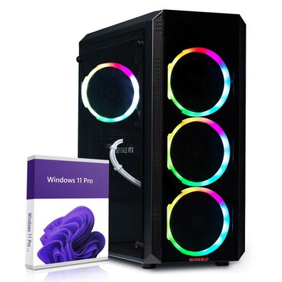 Greed® MK2 Lite - Gaming PC / Computer - AMD Ryzen 5 4600G + Radeon Vega 7 - 16GB RAM