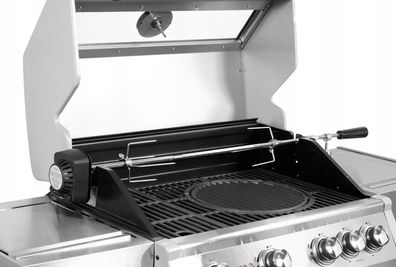 Automatischer Drehspieß für Gasgrill 100 cm