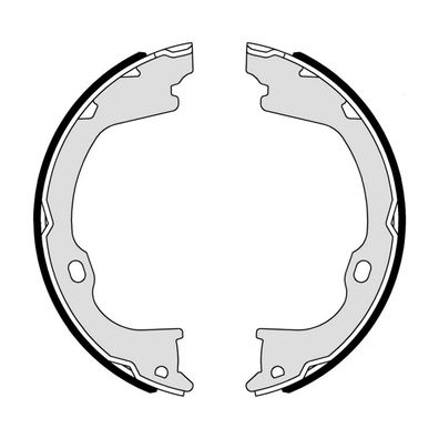 Handbremsbackensatz K04560176AA