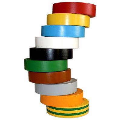 Isolierband | PVC | 15mm x 10m | 10 Farben