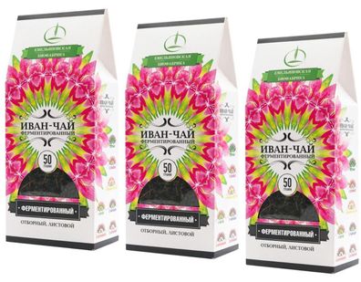 Ivan Tee Weidenröschen 3 x 50 g klassisch Fermentiert