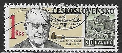 Tschechoslowakei gestempelt Michel-Nummer 2747