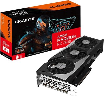Gigabyte VGA GBT RX 7600 8GB Gaming OC Grafikkarte