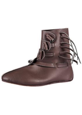 Wikinger Halbstiefel, dunkelbraun