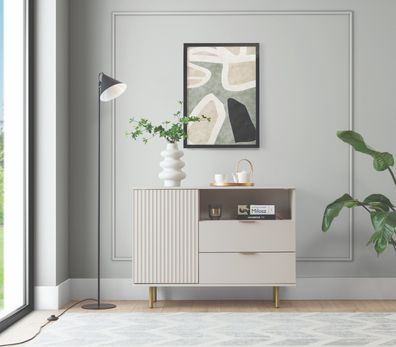 FurMeb24 Kommode NUBIA 107 x 80 cm