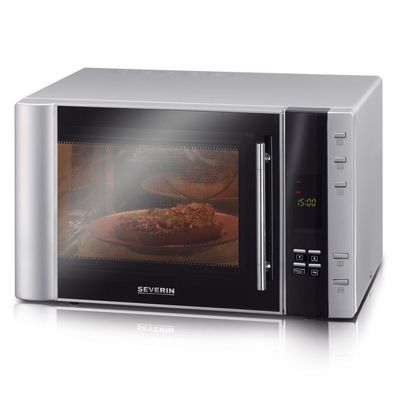 Severin Mikrowelle 3-in-1 mit Grill- und Heißluftfunktion 30 Liter MW 7775
