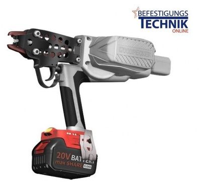 Akku Hog Zaun Ringzange eC7CT 4,8-9mm für Makita BL18 C-Ringer für Ringklammer Ring15