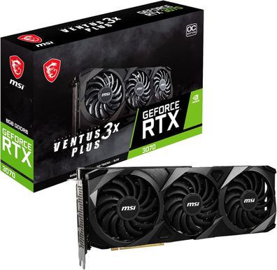 MSI GeForce RTX 3070 Ventus 3X Plus 8G OC LHR Gaming Grafikkarte