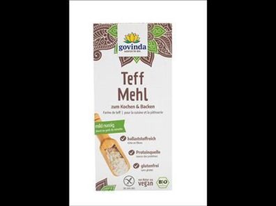 Govinda 6x Teff-Mehl 450g