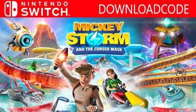 NEU für Nintendo Switch Spiel Mickey Storm and the Cursed Mask Game Key Download