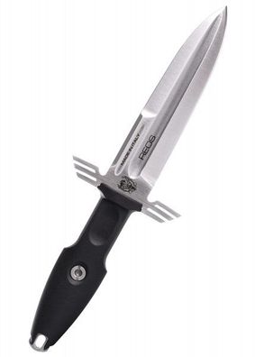 Feststehendes Messer Ermes satiniert, Ordinanza, Extrema Ratio