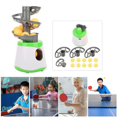Tischtennismaschine, Tragbarer Tischtennisballwerfer Aus ABS, Automatischer
