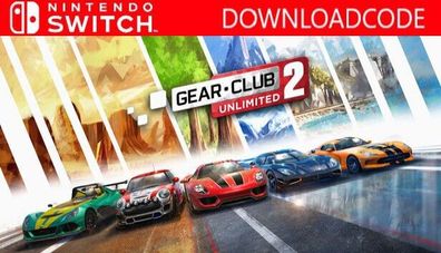 NEU für Nintendo Switch Spiel Gear Club Unlimited 2 Game Key Email 24H Download