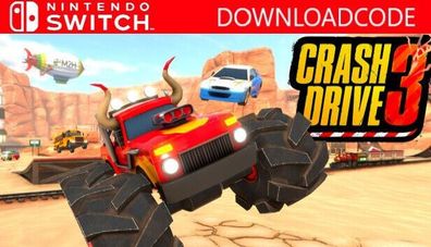 NEU für Nintendo Switch Spiel Crash Drive 3 Game Key Download Code Email 24H NEW