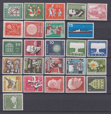 BRD postfrisch Jahrgang 1957 siehe Bild