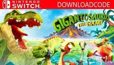 NEU für Nintendo Switch Spiel Gigantosaurus The Game Download Code Email 24h NEW