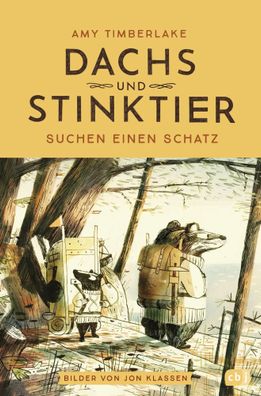 Dachs und Stinktier suchen einen Schatz | Amy Timberlake | Buch | 176 S. | 2021