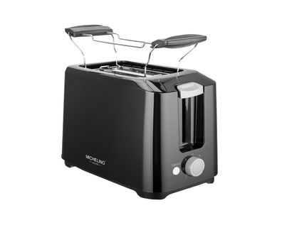 2-Schlitz-Toaster 2-Scheiben "COOL TOUCH" Toastautomat Brötchenaufsatz