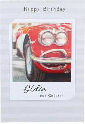 3D Polaroid Klappkarte - Happy Birthday Oldie but Goldie!