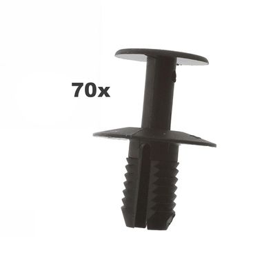 70 Spreizniet Clips für BMW E34 E36 E38 E39 E60 Mercedes W124 W168 W209 E C SL