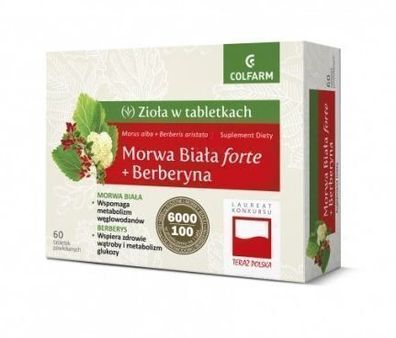 Weisse Maulbeere Forte + Berberin, 60 Tabletten