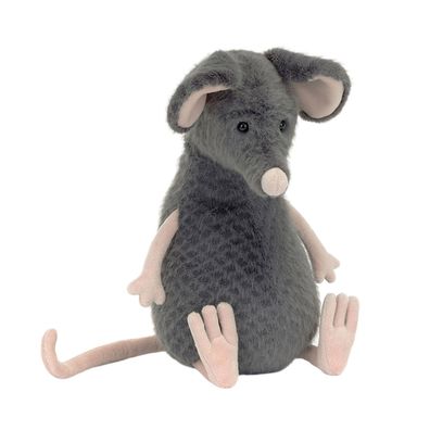 Verkauft & RAR! Original Jellycat Lachlan Traurige Ratte Neu mit Etikett