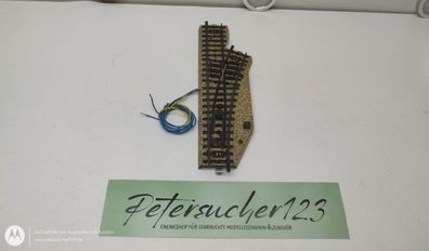 Märklin H0 1 x Weiche Rechts Elektrisch M-Gleis 5139