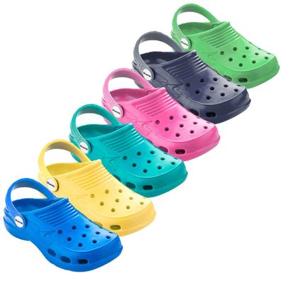 3Kamido® Croco Clogs Kinder Gartenschuhe Flip-Flops, Größen von 26/27 bis 38/39